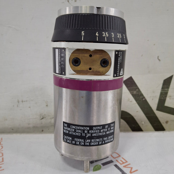 Draeger Medical Draeger Medical Vapor 19.1 Isoflurane Vaporizer Anesthesia reLink Medical