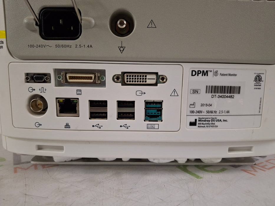 Mindray Mindray DPM6 Patient Monitor Patient Monitors reLink Medical