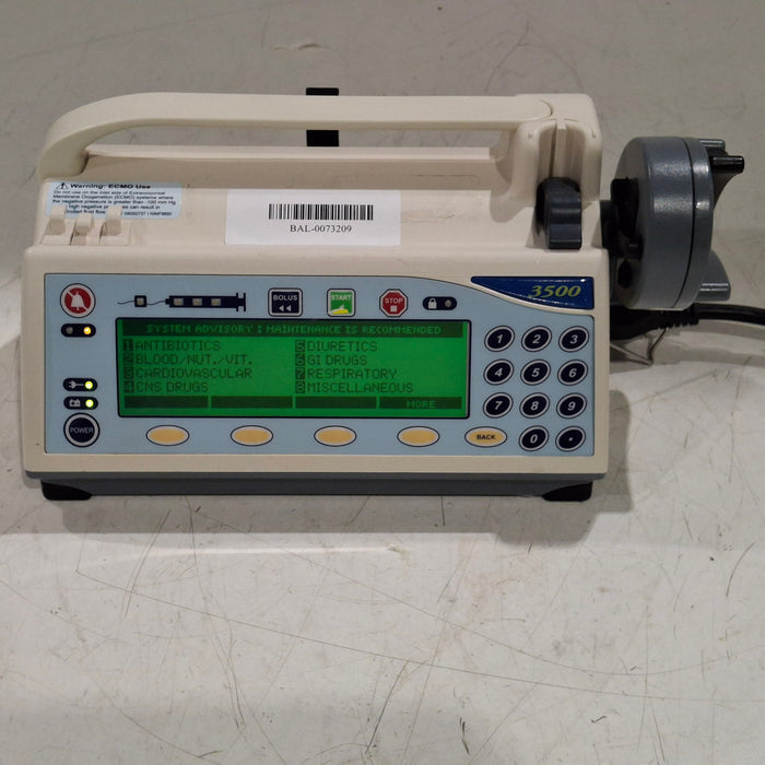 Smiths Medical Smiths Medical Medfusion 3500 Syringe Infusion Pump Infusion Pump reLink Medical