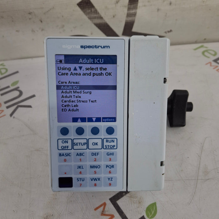 Baxter Baxter Sigma Spectrum 6.05.14 without Battery Infusion Pump Infusion Pump reLink Medical