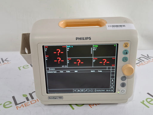 Philips Philips Suresigns VS3 Vital Signs Monitor Patient Monitors reLink Medical