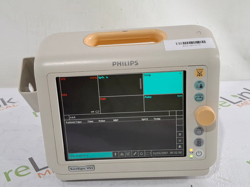 Philips Philips Suresigns VS3 Vital Signs Monitor Patient Monitors reLink Medical