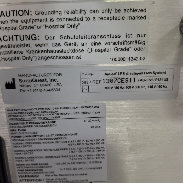 ConMed ConMed AirSeal IFS Intelligent Flow System Insufflator Electrosurgical Units reLink Medical