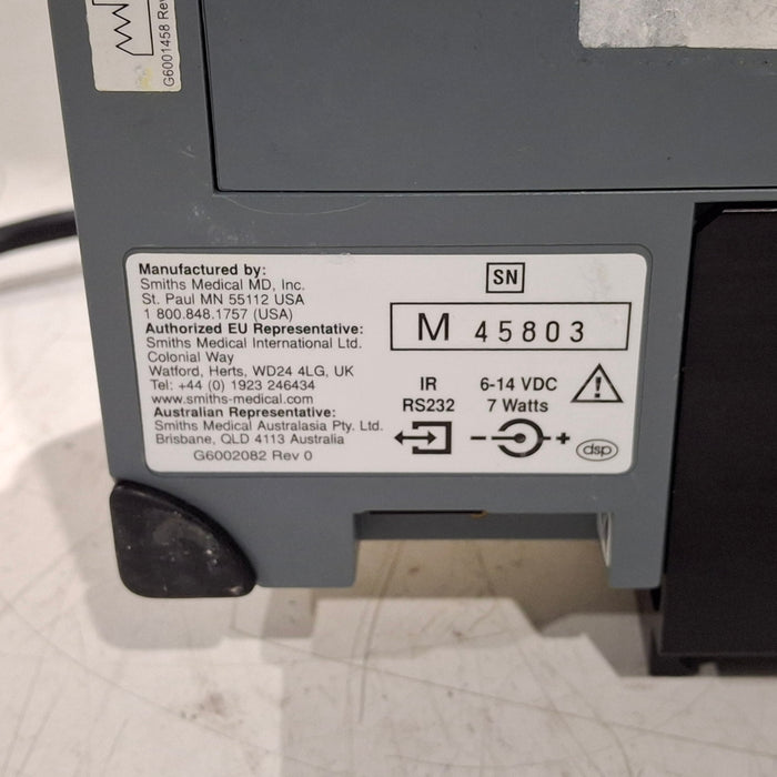 Smiths Medical Medfusion 3500 Version 4 Syringe Infusion Pump