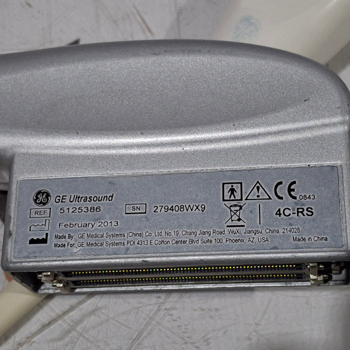 GE Healthcare 4C-RS Convex Array Transducer