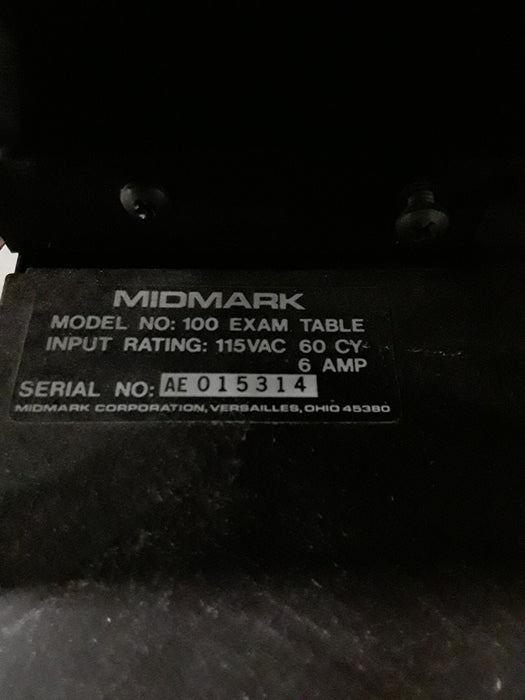 Midmark Midmark Ritter 100 Exam Table Exam Chairs / Tables reLink Medical