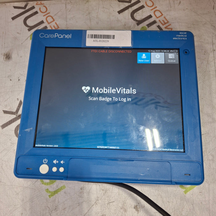 Hill-Rom BedComm CarePanel Patient Monitor