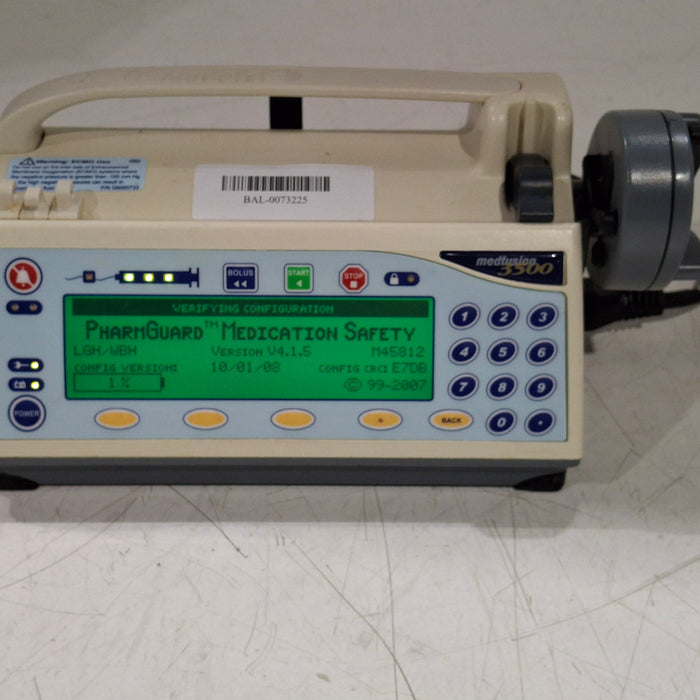 Smiths Medical Smiths Medical Medfusion 3500 Version 4 Syringe Infusion Pump Infusion Pump reLink Medical