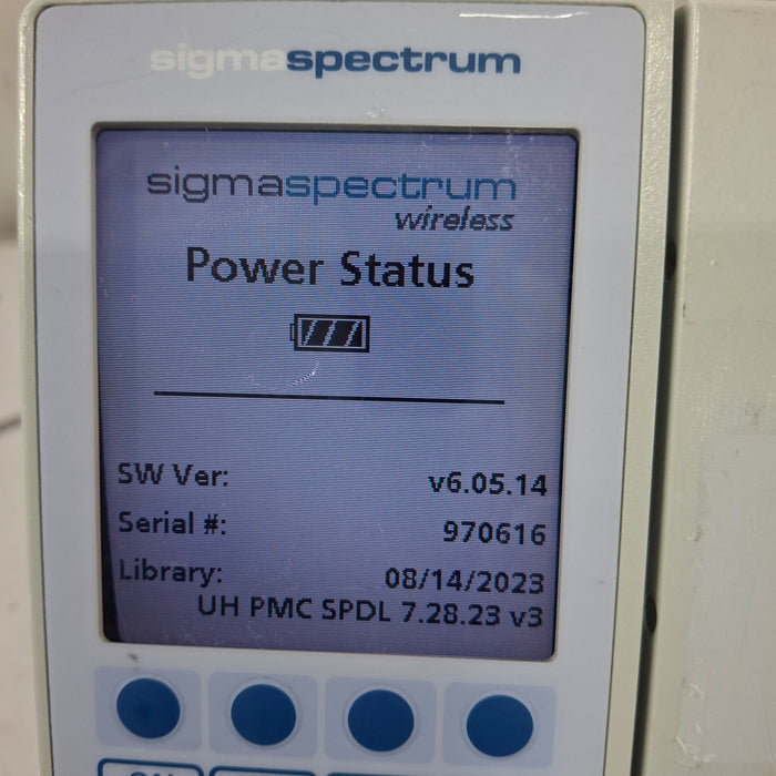 Baxter Baxter Sigma Spectrum 6.05.14 without Battery Infusion Pump Infusion Pump reLink Medical