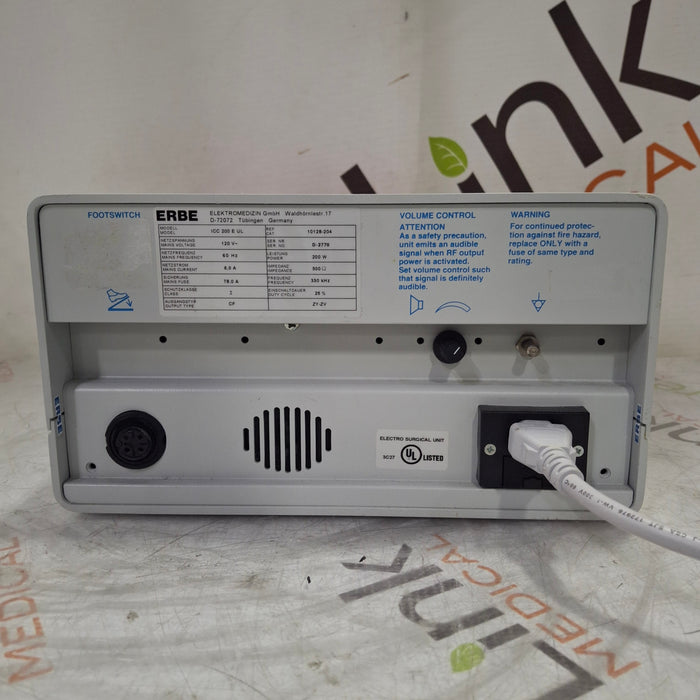 Erbe ICC 200 Electrosurgical Unit
