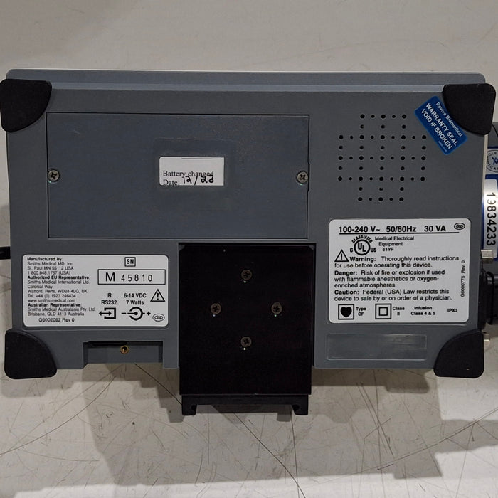 Smiths Medical Smiths Medical Medfusion 3500 Version 4 Syringe Infusion Pump Infusion Pump reLink Medical