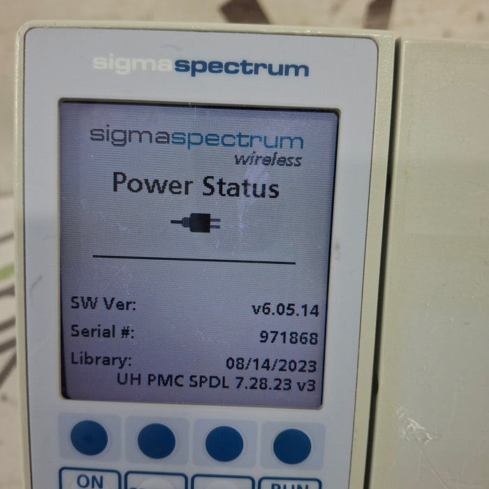 Baxter Baxter Sigma Spectrum 6.05.14 without Battery Infusion Pump Infusion Pump reLink Medical