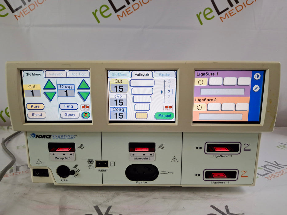Covidien Covidien Force Triad 3.6 Electrosurgical Unit Electrosurgical Units reLink Medical