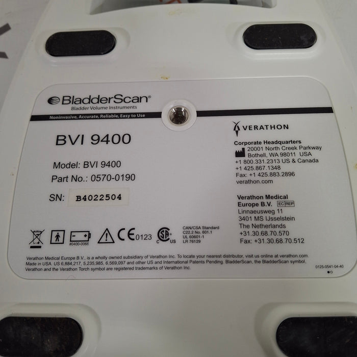 Verathon Medical, Inc Verathon Medical, Inc BVI 9400 Bladderscan Surgical Equipment reLink Medical
