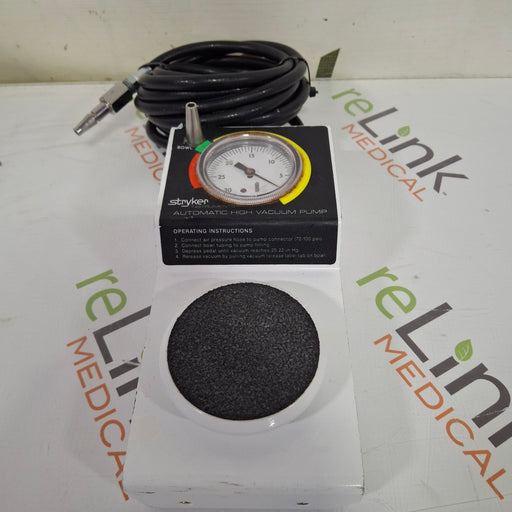 Stryker Stryker 206-500 Automatic High Vacuum Foot Pump Electrosurgical Units reLink Medical