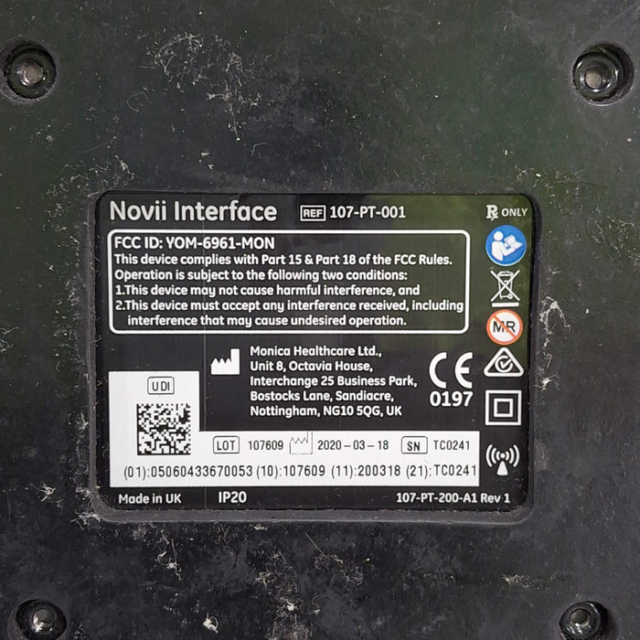 Monica Healthcare Limited Monica Healthcare Limited 107-PT-001 Fetal Monitor Patient Monitors reLink Medical