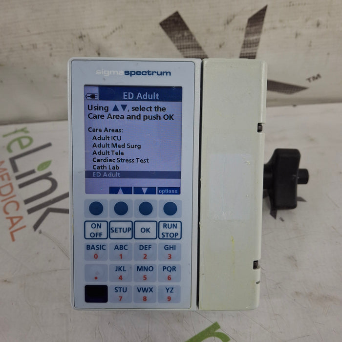 Baxter Sigma Spectrum 6.05.13 without Battery Infusion Pump