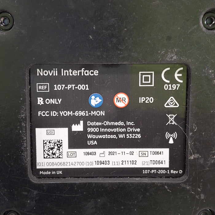 Monica Healthcare Limited 107-PT-001 Fetal Monitor