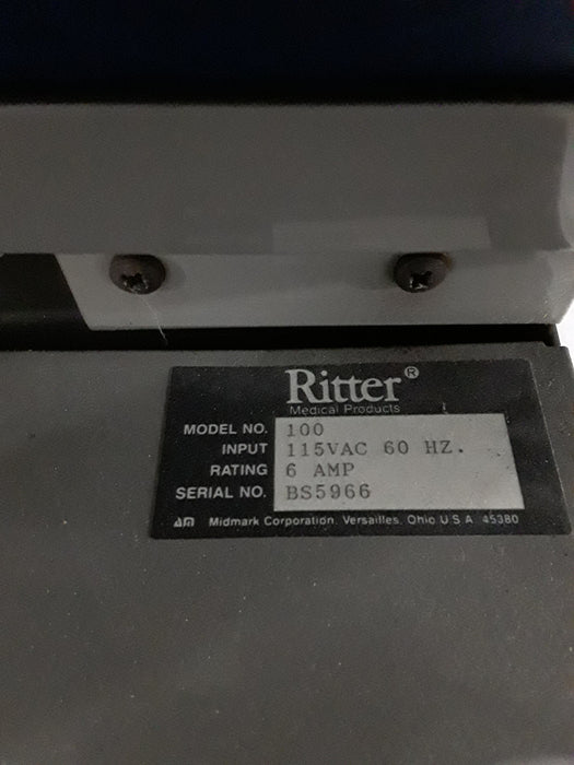 Ritter Ritter 100 Exam Table Exam Chairs / Tables reLink Medical