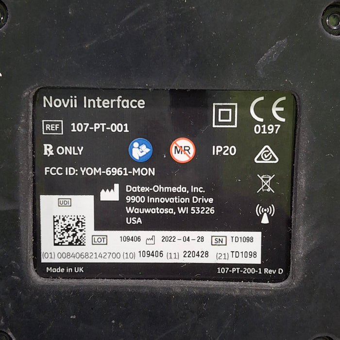 Monica Healthcare Limited 107-PT-001 Fetal Monitor