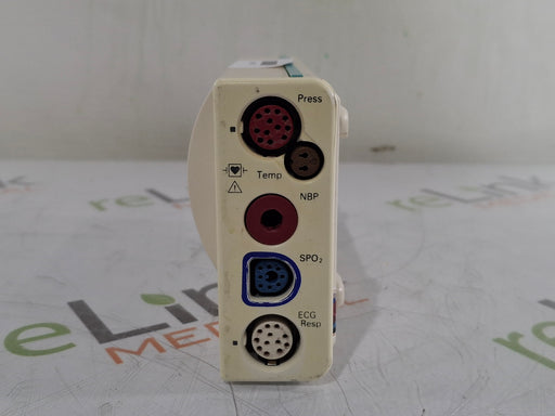 Philips Philips M3001A-A02C18 OxiMax SpO2, NIBP, 12 lead ECG, Temp, IBP MMS Module Patient Monitors reLink Medical