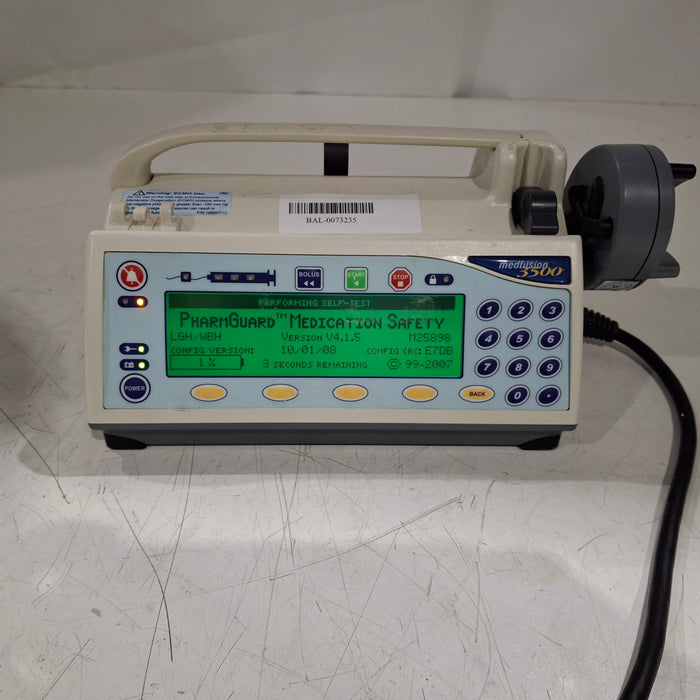 Smiths Medical Smiths Medical Medfusion 3500 Version 4 Syringe Infusion Pump Infusion Pump reLink Medical
