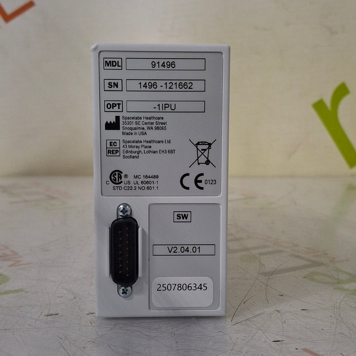 Spacelabs Healthcare Spacelabs Healthcare 91496 Multiparameter Module Patient Monitors reLink Medical