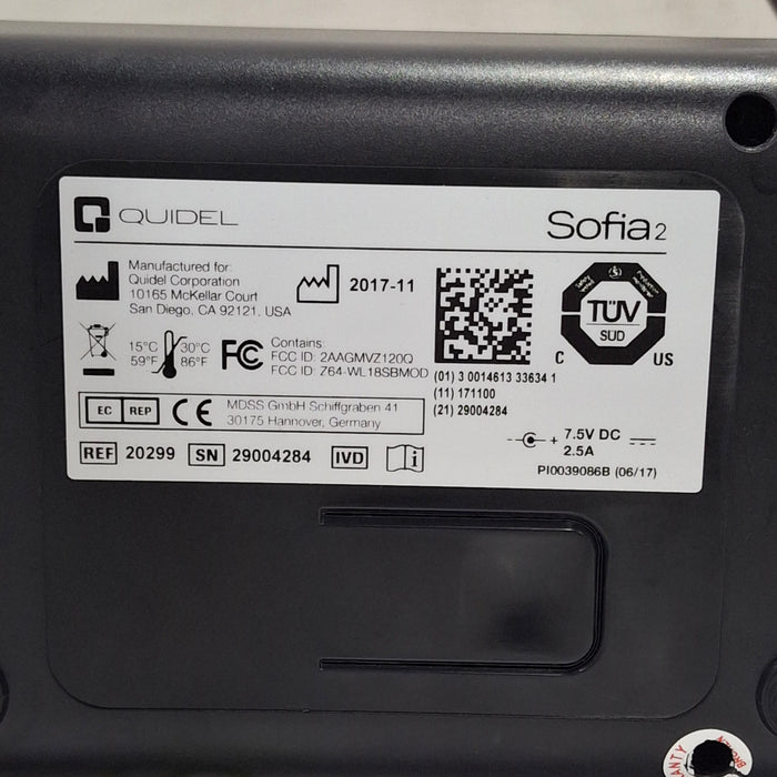 Quidel Sofia 2 Fluorescent Immunoassay Analyzer
