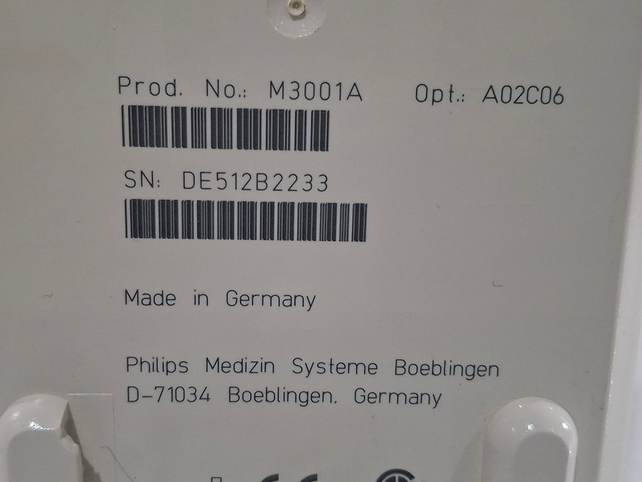 Philips M3001A-A02C06 OxiMax SpO2, NIBP, ECG, Temp, IBP MMS Module