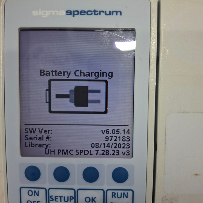 Baxter Sigma Spectrum 6.05.14 without Battery Infusion Pump