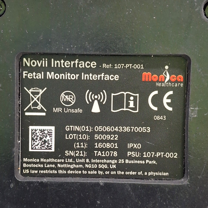 Monica Healthcare Limited Monica Healthcare Limited 107-PT-001 Fetal Monitor Patient Monitors reLink Medical