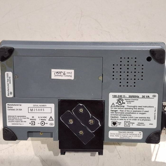 Smiths Medical Medfusion 3500 Version 4 Syringe Infusion Pump