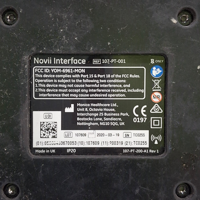 Monica Healthcare Limited Monica Healthcare Limited 107-PT-001 Fetal Monitor Patient Monitors reLink Medical