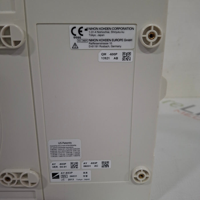 Nihon Kohden AY-653P Lifescope Patient Bedside Module