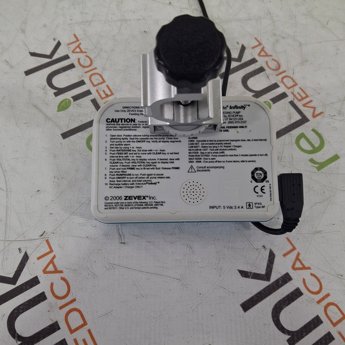 Moog Medical Moog Medical Enteralite Infinity Enteral Feeding Pump Infusion Pump reLink Medical