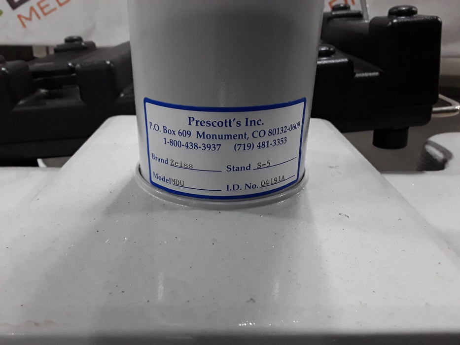 Carl Zeiss OPMI MDU / S5 Surgical Microscope