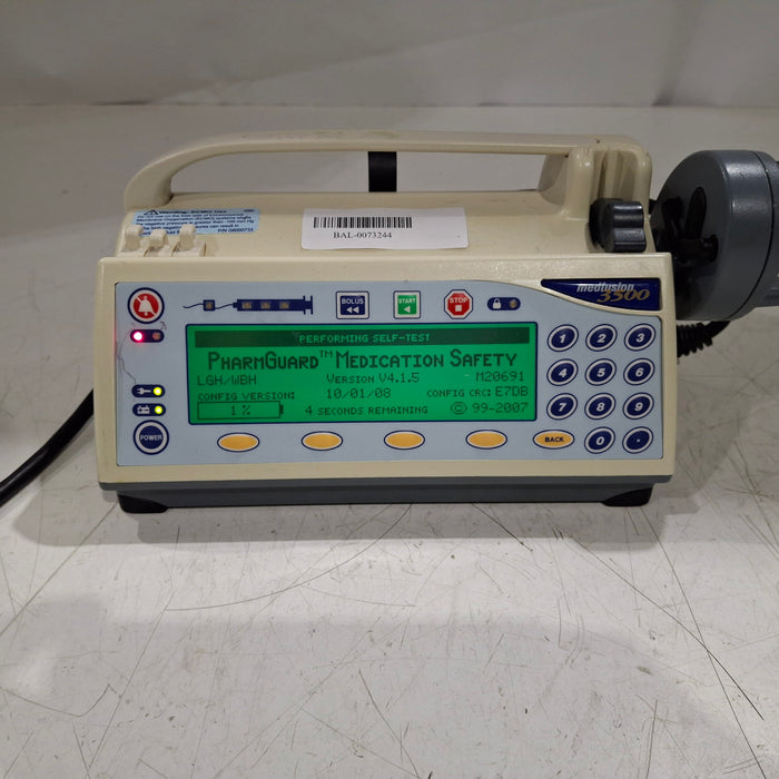 Smiths Medical Smiths Medical Medfusion 3500 Version 4 Syringe Infusion Pump Infusion Pump reLink Medical