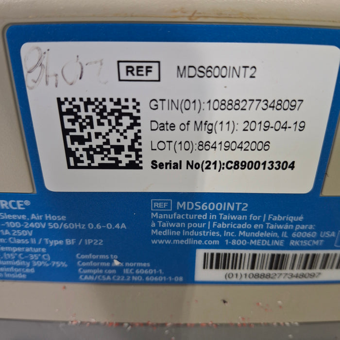 Medline Medline Hemo-Force MDS-600 INT2 DVT Compression Pump Surgical Equipment reLink Medical