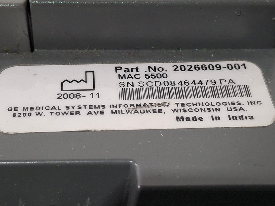 GE Healthcare GE Healthcare MAC 5500 ECG without CAM Module Cardiology reLink Medical