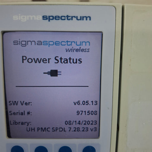 Baxter Baxter Sigma Spectrum 6.05.13 without Battery Infusion Pump Infusion Pump reLink Medical