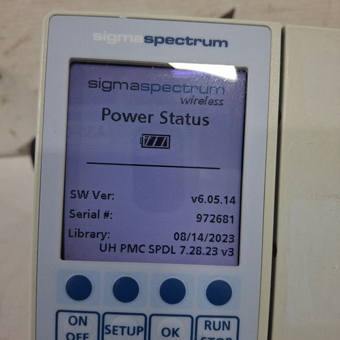 Baxter Sigma Spectrum 6.05.14 without Battery Infusion Pump