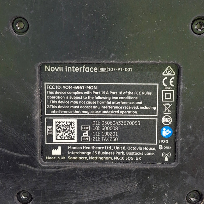 Monica Healthcare Limited Monica Healthcare Limited 107-PT-001 Fetal Monitor Patient Monitors reLink Medical