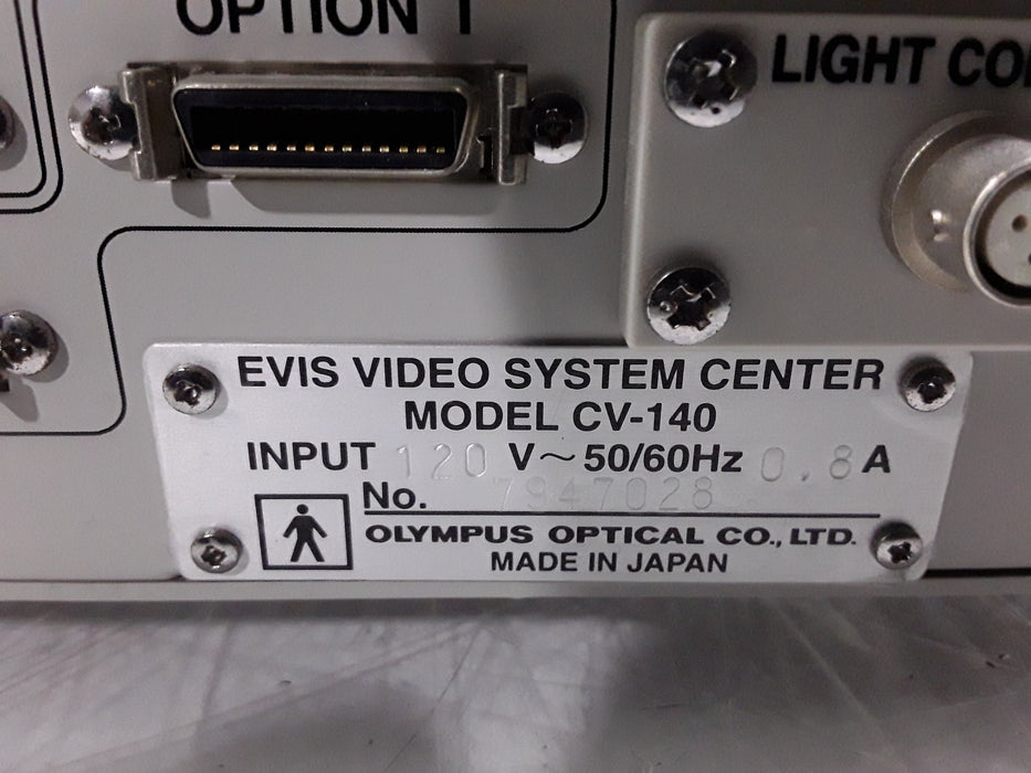 Olympus CV-140 Processor