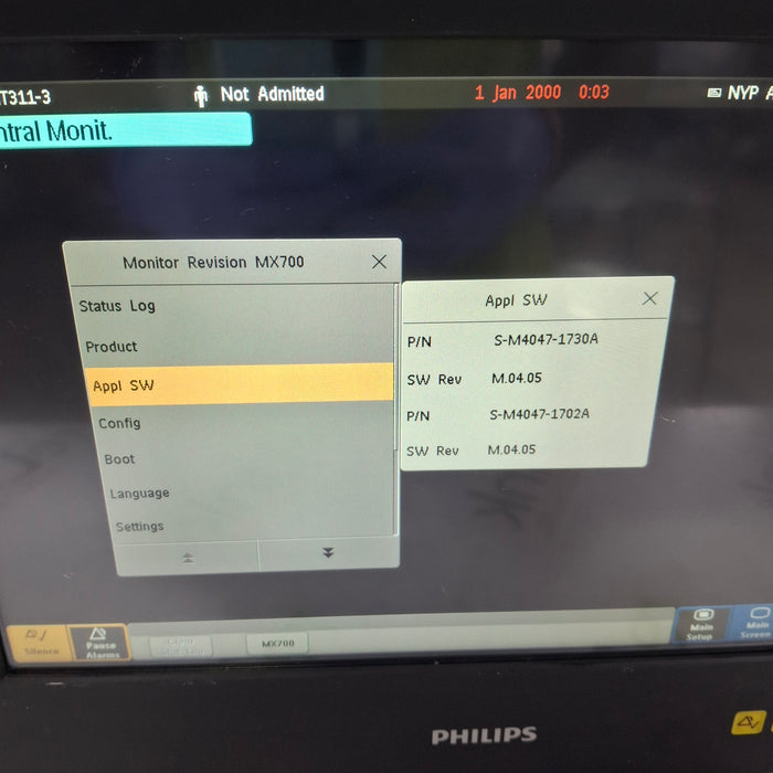 Philips MX700 Bedside Patient Monitor