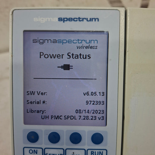 Baxter Baxter Sigma Spectrum 6.05.13 without Battery Infusion Pump Infusion Pump reLink Medical
