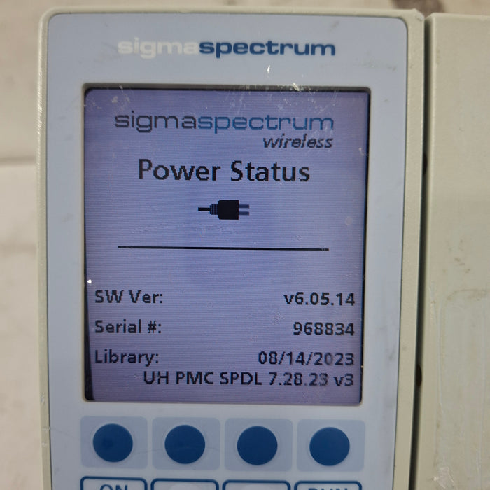 Baxter Baxter Sigma Spectrum 6.05.14 without Battery Infusion Pump Infusion Pump reLink Medical