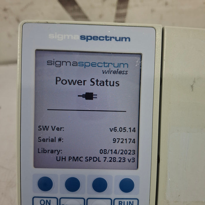 Baxter Sigma Spectrum 6.05.14 without Battery Infusion Pump