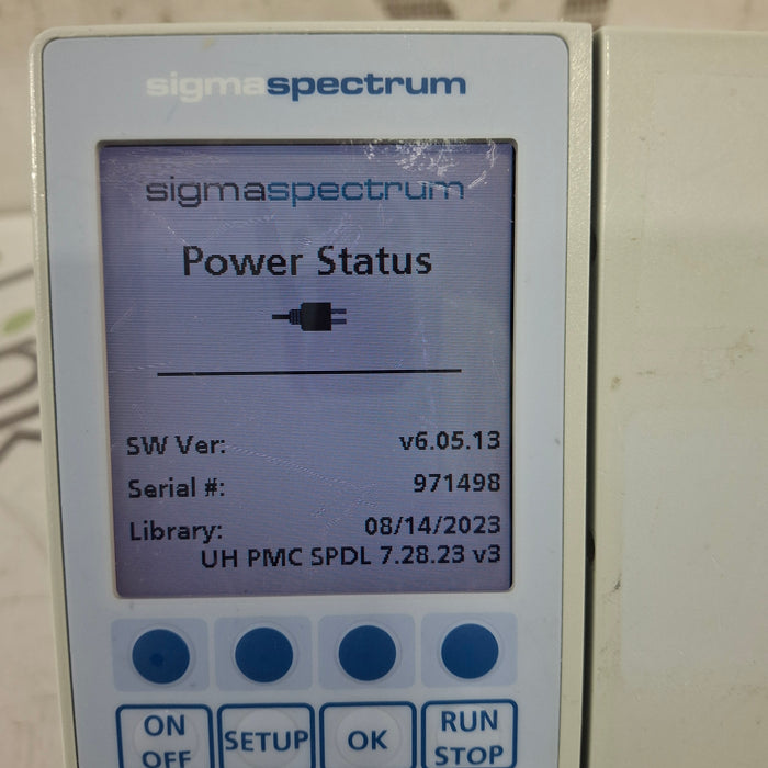 Baxter Baxter Sigma Spectrum 6.05.13 without Battery Infusion Pump Infusion Pump reLink Medical