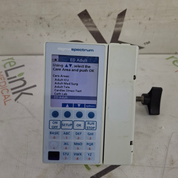 Baxter Baxter Sigma Spectrum 6.05.13 without Battery Infusion Pump Infusion Pump reLink Medical