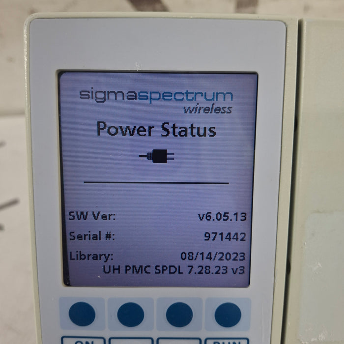 Baxter Sigma Spectrum 6.05.13 without Battery Infusion Pump